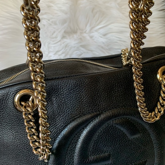 ❤️SOLD❤️GUCCI Soho Nubuck  bag - Picture 5 of 11